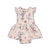 Washed Seconds - Flutter Dress Baby Onesie - Florence