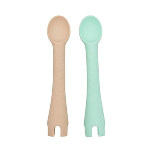 SILICONE BABY UTENSILS | FIRST TENSILS | 2 PACK - Mums Toolbox