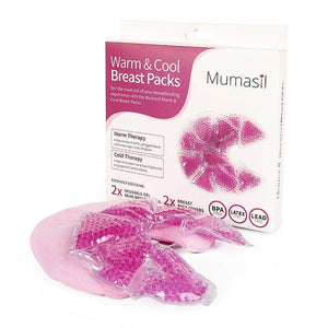 Mumasil Reusable Warm and Cool Breast Packs